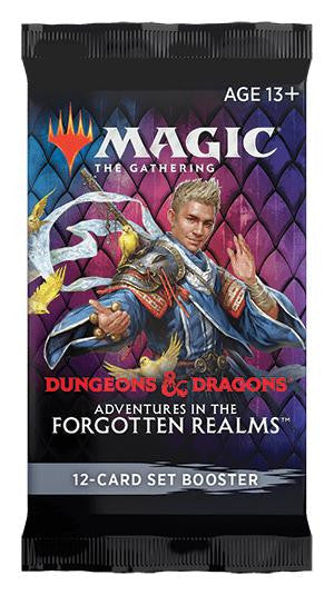 Wizards of the Coast Magic the Gathering CCG Adventure in the Forgotten Realms Set Booster