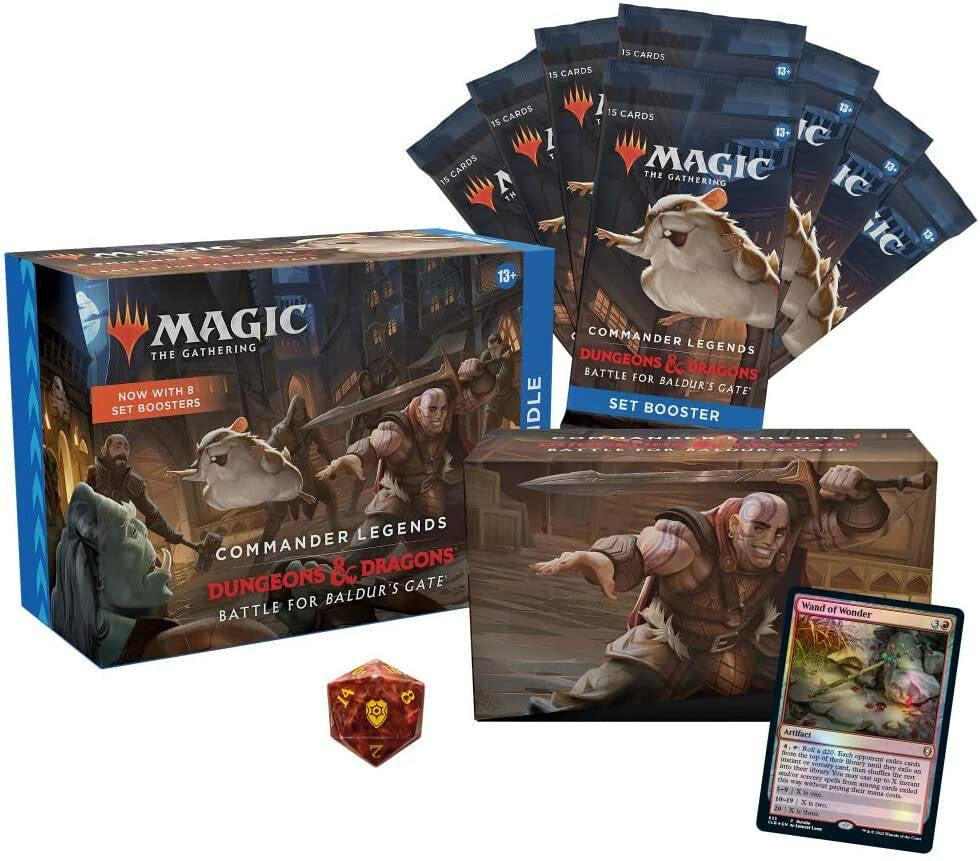 Wizards of the Coast Magic the Gathering CCG Commander Legends- Battle for Baldurs Gate Bundle