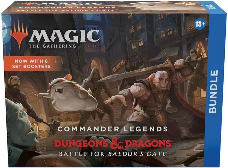 Wizards of the Coast Magic the Gathering CCG Commander Legends- Battle for Baldurs Gate Bundle