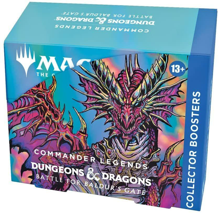 Wizards of the Coast Magic the Gathering CCG Commander Legends- Battle for Baldurs Gate Collector Booster Display