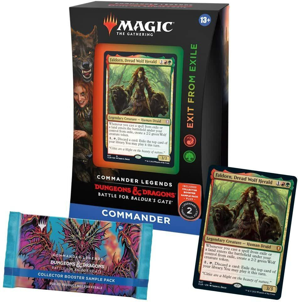Wizards of the Coast Magic the Gathering CCG Commander Legends- Battle for Baldurs Gate Commander Deck