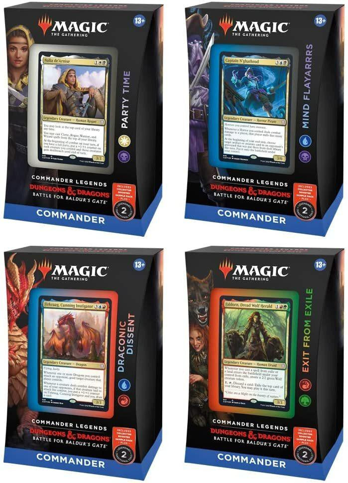 Wizards of the Coast Magic the Gathering CCG Commander Legends- Battle for Baldurs Gate Commander Deck