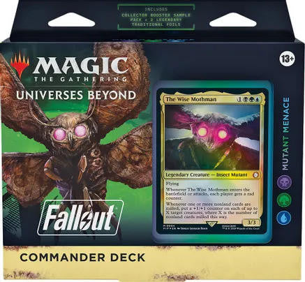 Wizards of the Coast Magic the Gathering CCG: Fallout - Mutant Menace Commander Deck 