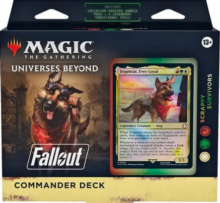 Wizards of the Coast Magic the Gathering CCG: Fallout - Scrappy Survivors Commander Deck 
