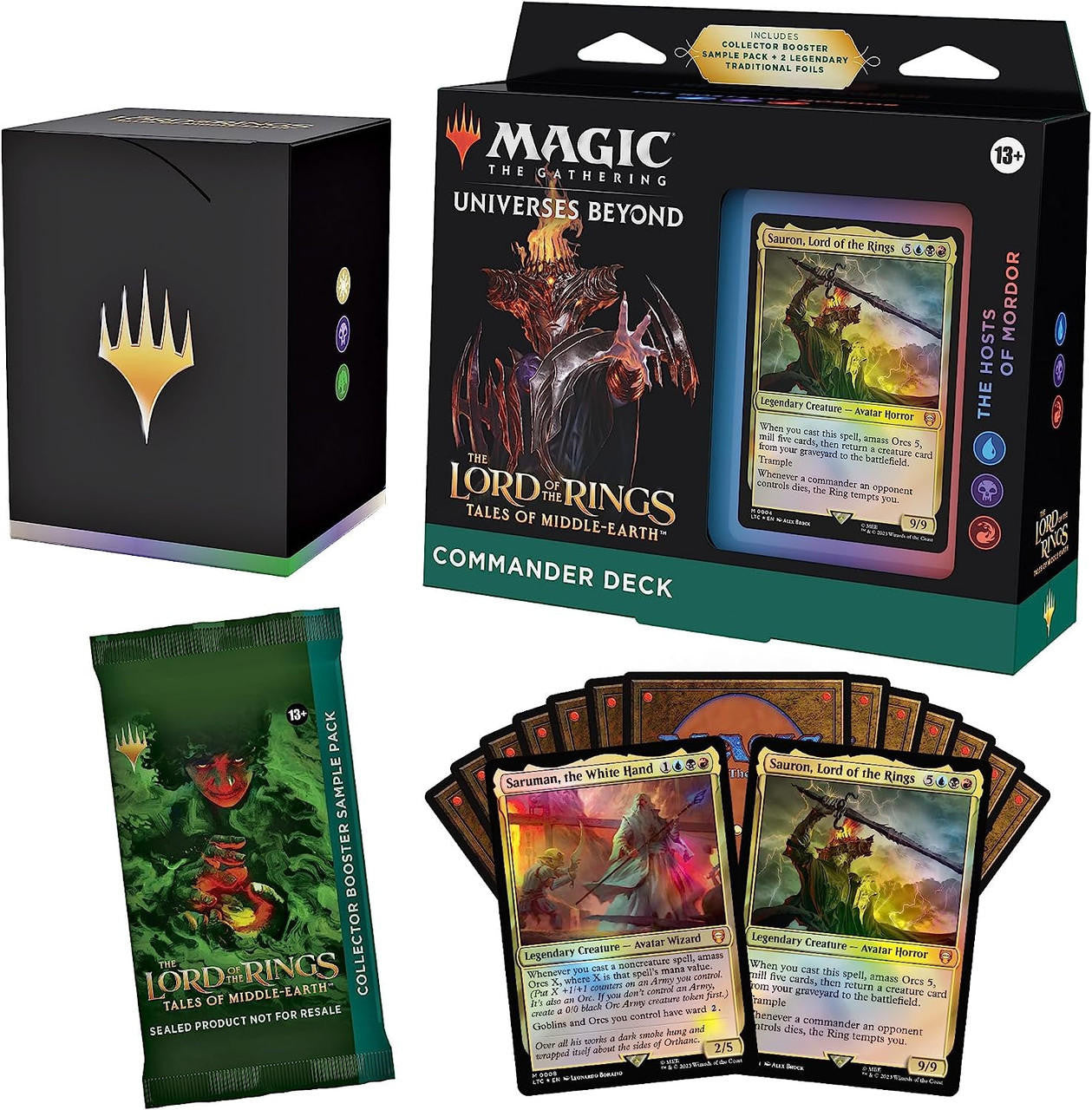 Wizards of the Coast Magic the Gathering CCG: Lord of the Rings  Commander Deck 