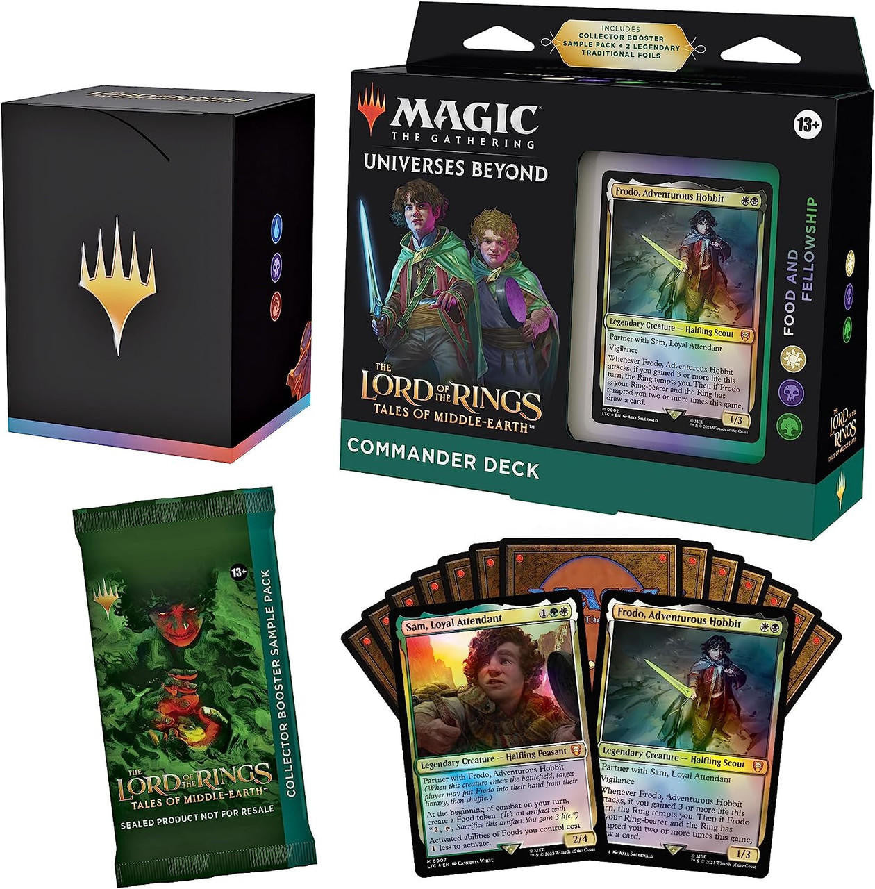Wizards of the Coast Magic the Gathering CCG: Lord of the Rings  Commander Deck 