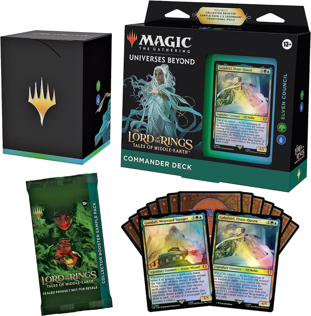 Wizards of the Coast Magic the Gathering CCG: Lord of the Rings  Commander Deck 