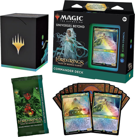 Wizards of the Coast Magic the Gathering CCG: Lord of the Rings  Commander Deck 