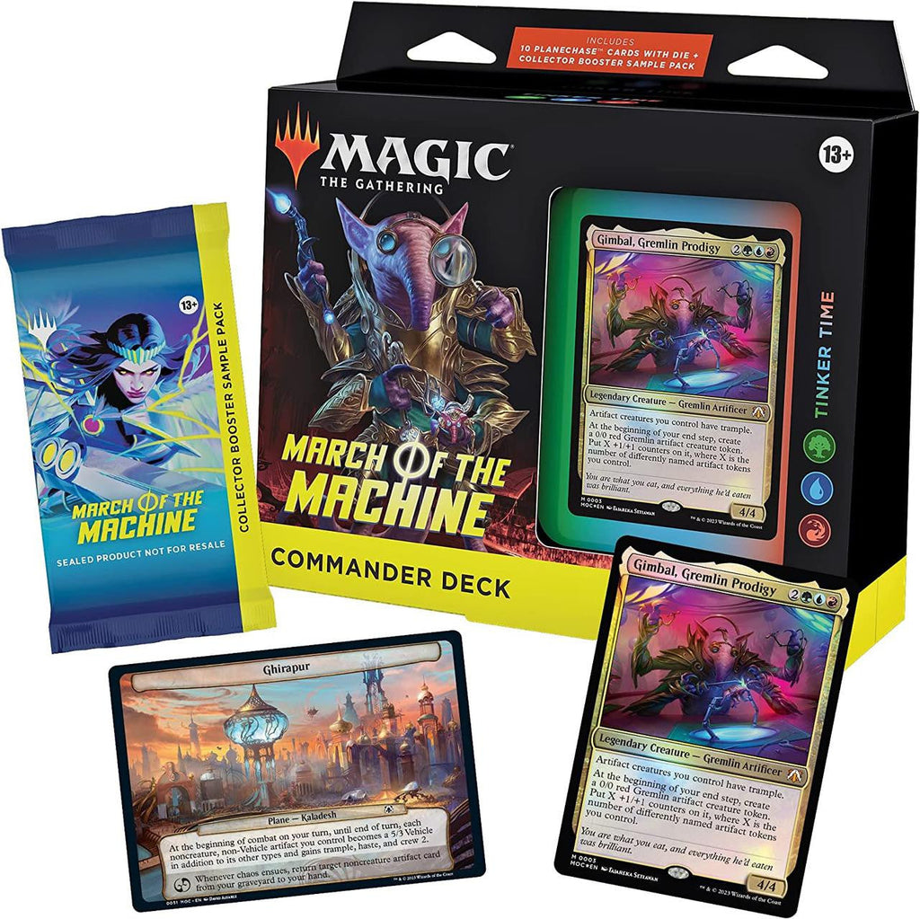 Wizards of the Coast Magic the Gathering CCG: March of the Machine Commander Deck (One Random Deck) 