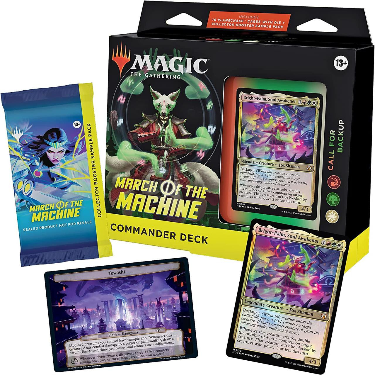 Wizards of the Coast Magic the Gathering CCG: March of the Machine Commander Deck (One Random Deck) 