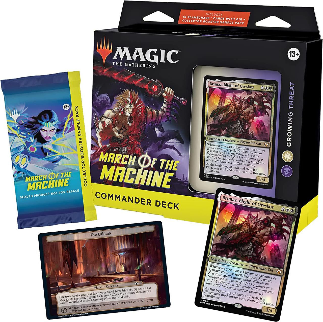 Wizards of the Coast Magic the Gathering CCG: March of the Machine Commander Deck (One Random Deck) 