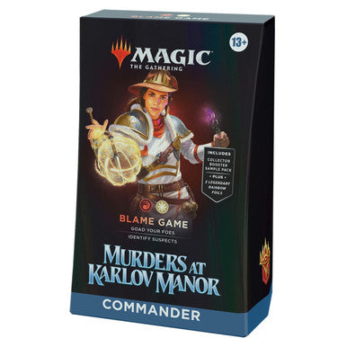Magic the Gathering CCG: Murders at Karlov Manor - Blame Game Commander Deck