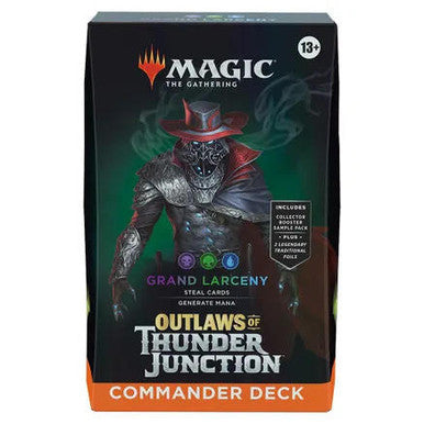 Magic the Gathering CCG: Outlaws of Thunder Junction - Grand Larceny Commander Deck