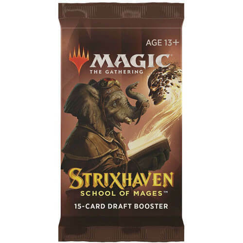Wizards of the Coast Magic The Gathering CCG Strixhaven - School Of Mages Draft Booster