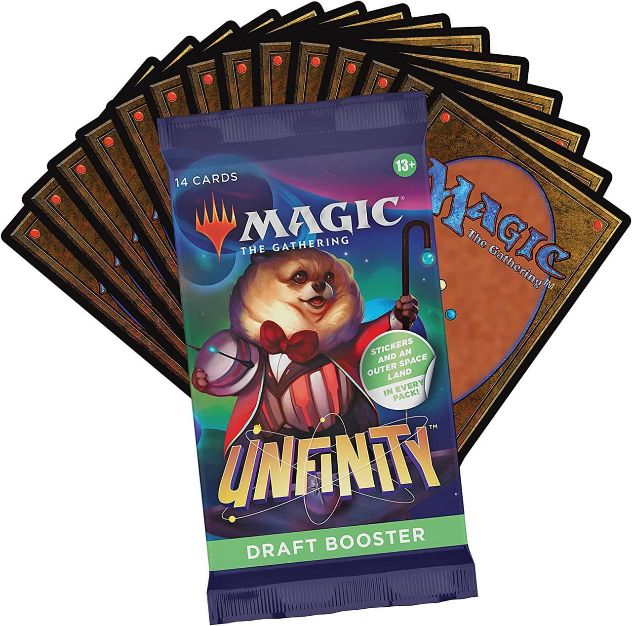 Wizards of the Coast Magic the Gathering CCG Unfinity Draft Booster Pack