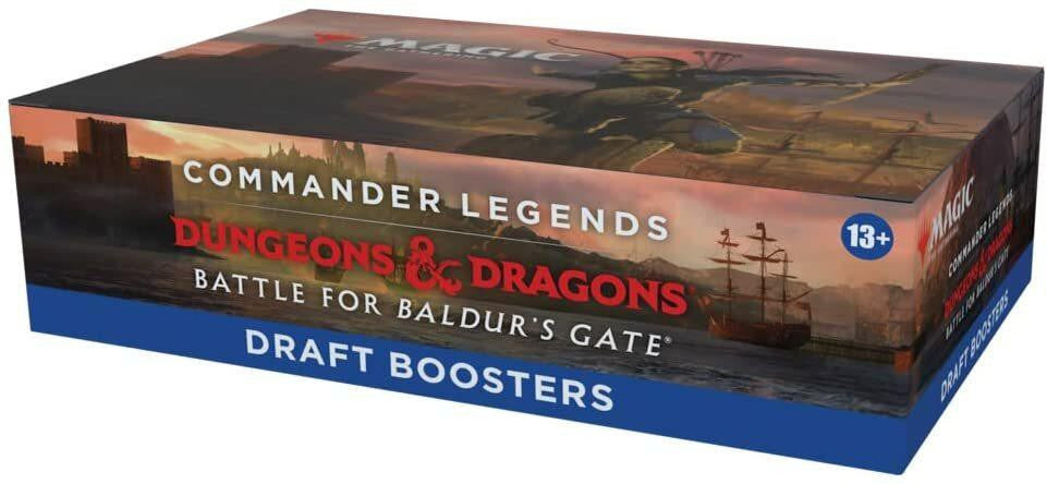 Wizards of the Coast Magic the Gathering Commander Legends- Battle for Baldurs Gate Draft Booster Display