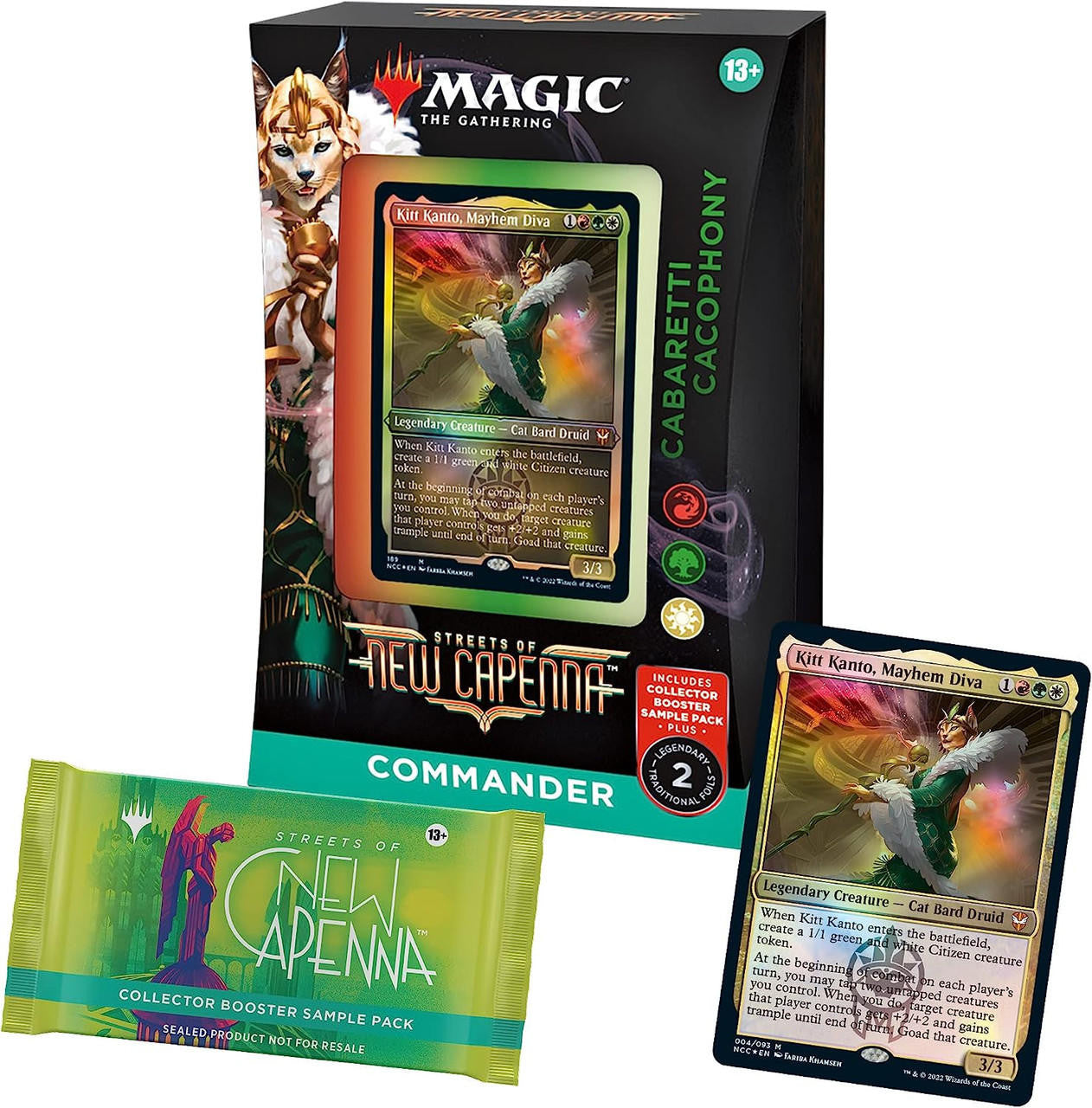 Wizards of the Coast Magic the Gathering: Streets of New Capenna Commander Deck 