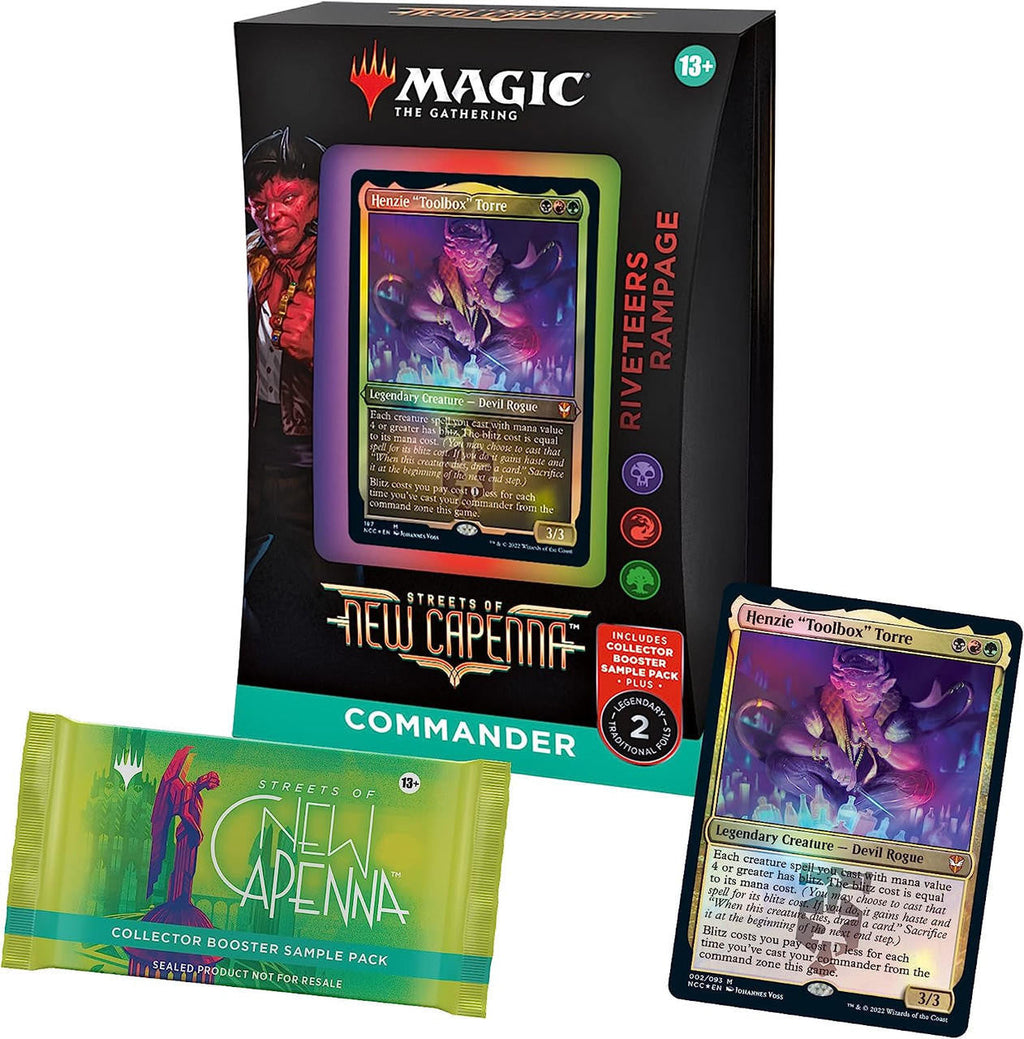 Wizards of the Coast Magic the Gathering: Streets of New Capenna Commander Deck 