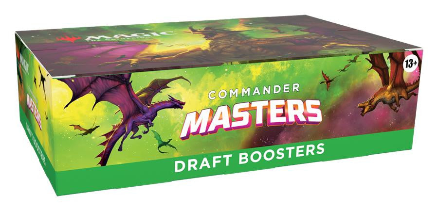 Wizards of the Coast MTG CCG: Commander Masters - Draft Booster Box 