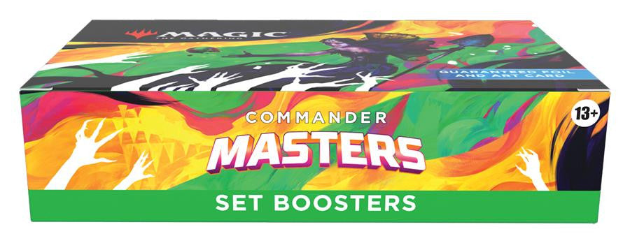 Wizards of the Coast MTG: Commander Masters Set Booster Box 