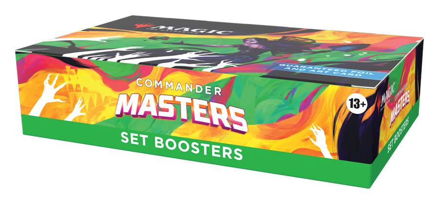 Wizards of the Coast MTG: Commander Masters Set Booster Box 