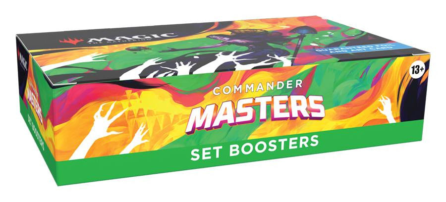 Wizards of the Coast MTG: Commander Masters Set Booster Box 