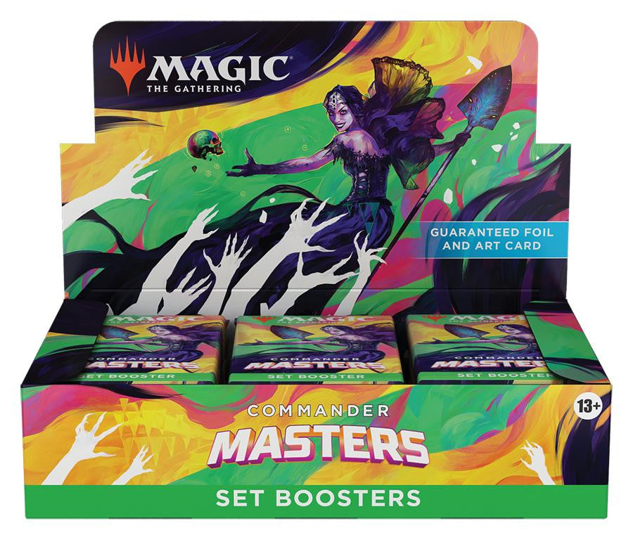 Wizards of the Coast MTG: Commander Masters Set Booster Box 