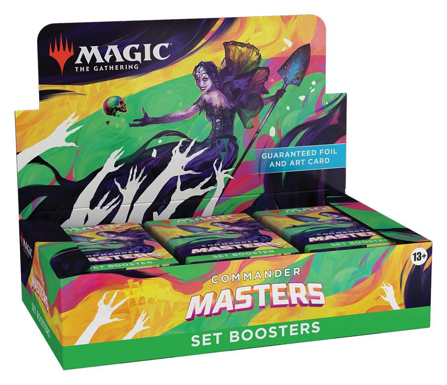 Wizards of the Coast MTG: Commander Masters Set Booster Box 