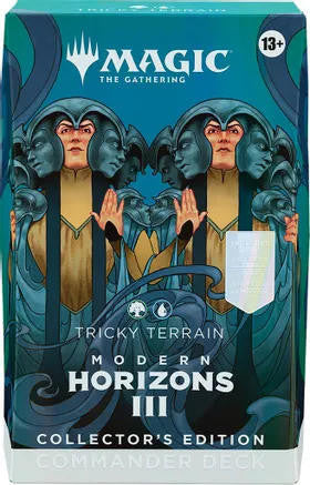 Wizards of the Coast MTG: Modern Horizons 3 - Tricky Terrain Commander Deck Collector Edition 