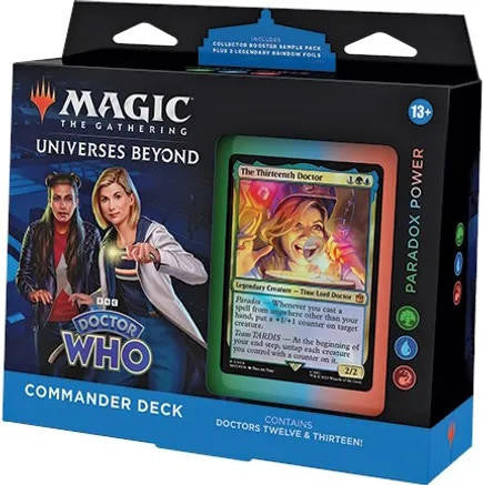 Wizards of the Coast MTG: Universes Beyond- Doctor Who- Commander Deck (Paradox Power) 