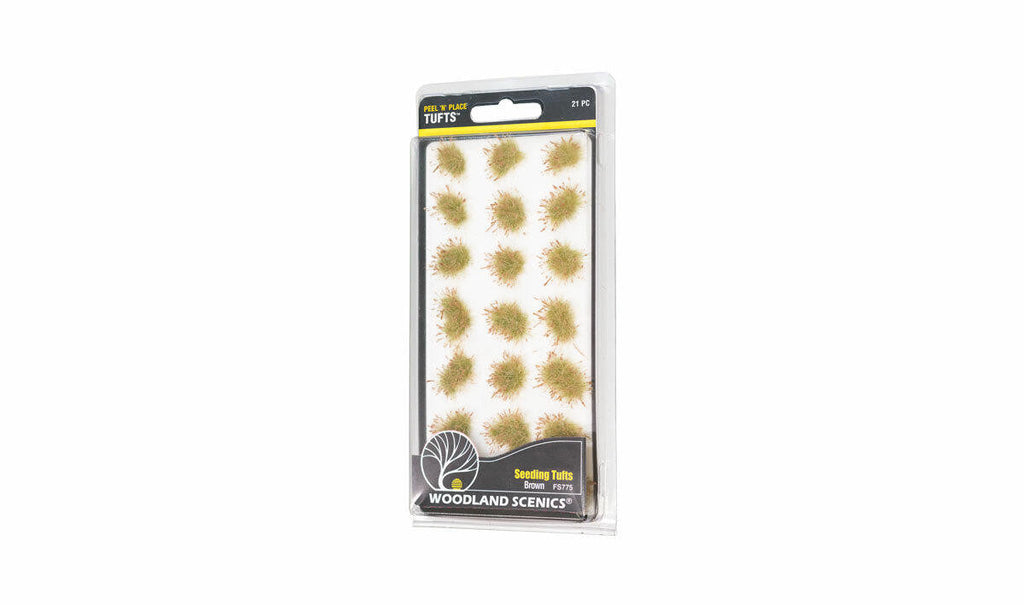 Woodland Scenics Brown Seeding Tufts 775