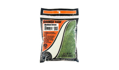 Coarse Turf Medium Green Bag 64