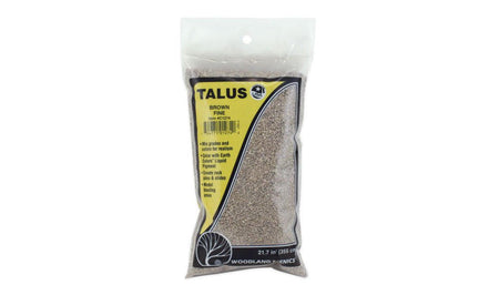 Woodland Scenics Fine Talus Bag Brown 1274