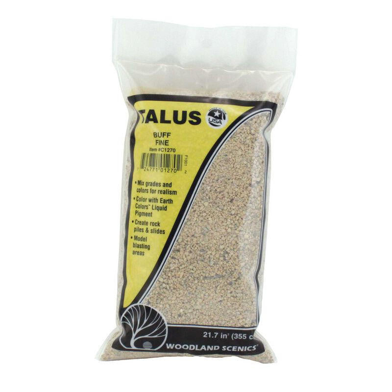 Woodland Scenics Fine Talus Bag Buff 1270