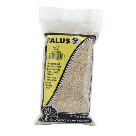 Woodland Scenics Fine Talus Bag Buff 1270