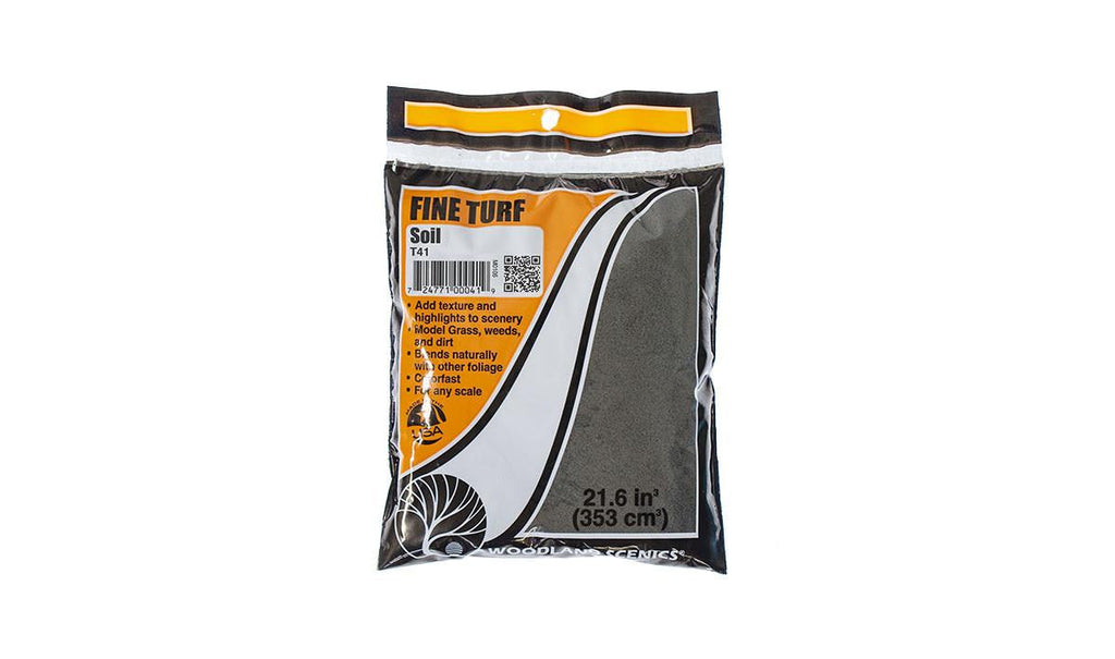 Woodland Scenics Soil Turf Bag 41 