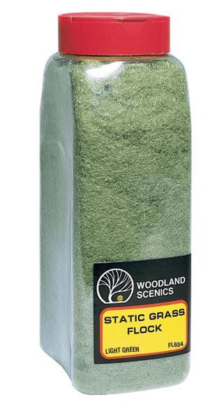 Woodland Scenics Static Grass Flock Medium Green Shaker 635