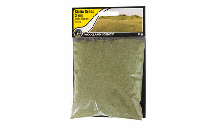 Woodland Scenics Static Grass Light Green 2mm 615