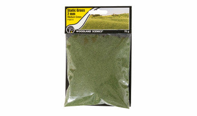 Static Grass Medium Green 2mm 614