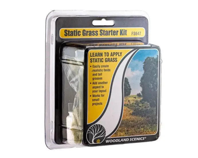 Woodland Scenics Static Grass Starter Kit 647 