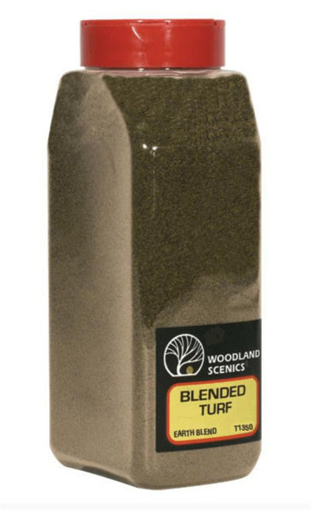 Woodland Scenics Turf - Earth Blend 32oz Shaker 1350