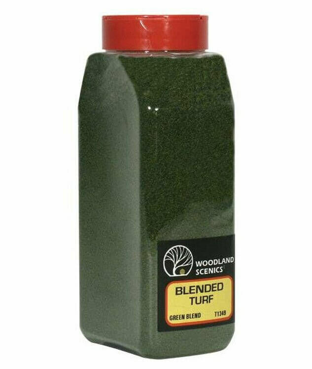 Woodland Scenics Turf - Green Blend 32oz Shaker 1349