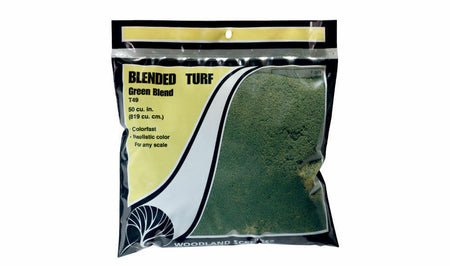 Woodland Scenics Turf - Green Blended Bag 49