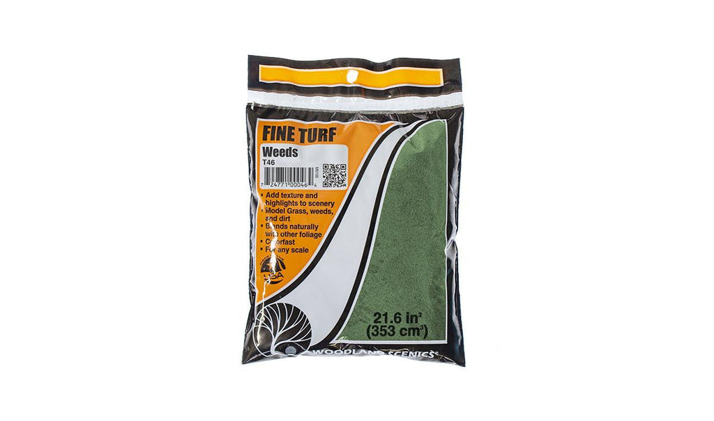 Woodland Scenics Weeds Turf Bag 46 