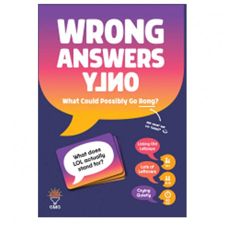  Wrong Answers Only 