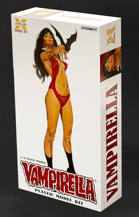 X-Plus 1/8 Vampirella Jose Gonzalez Edition plastic model kit box