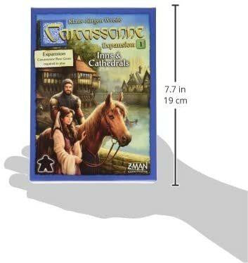 Z-Man Games Carcassonne Exp 1 Inns and Cathedrals