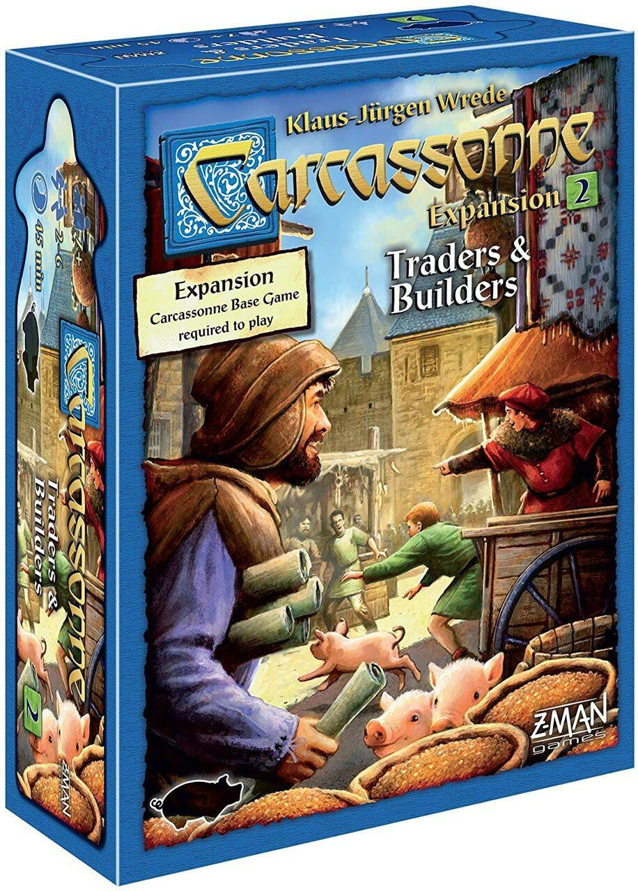 Z-Man Games Carcassonne Exp 2 Traders and Builders