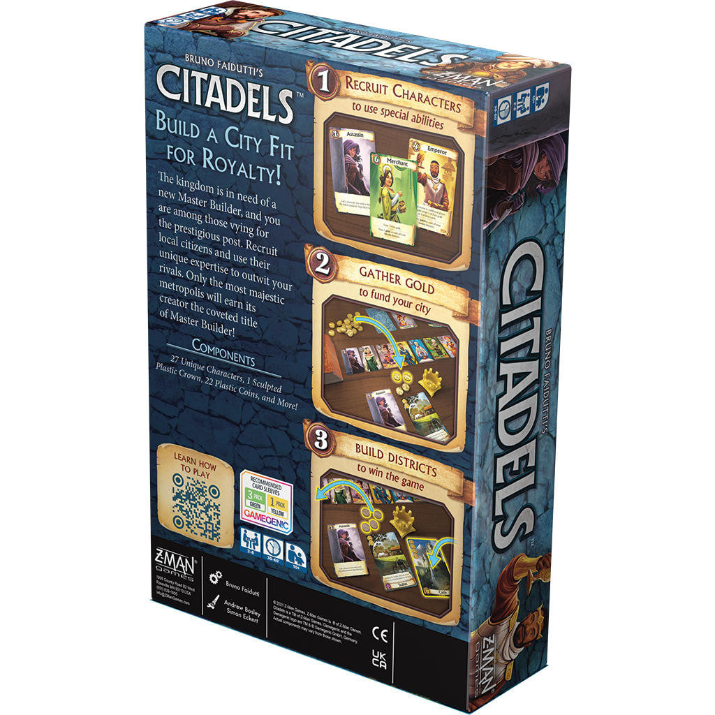 Z-Man Games Citadels Revised Edition