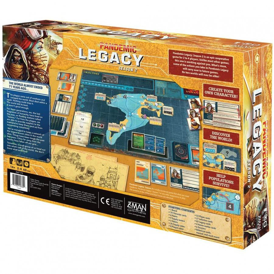 Z-Man Games Pandemic: Legacy Season 2 (Yellow Edition) 